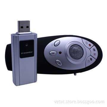 IR Wireless Laser Pointer for Presentation with Trackball Mouse
